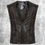 Thumbnail: Serpent slayer waistcoat vest brown dragon fantasy-shop-winkel
