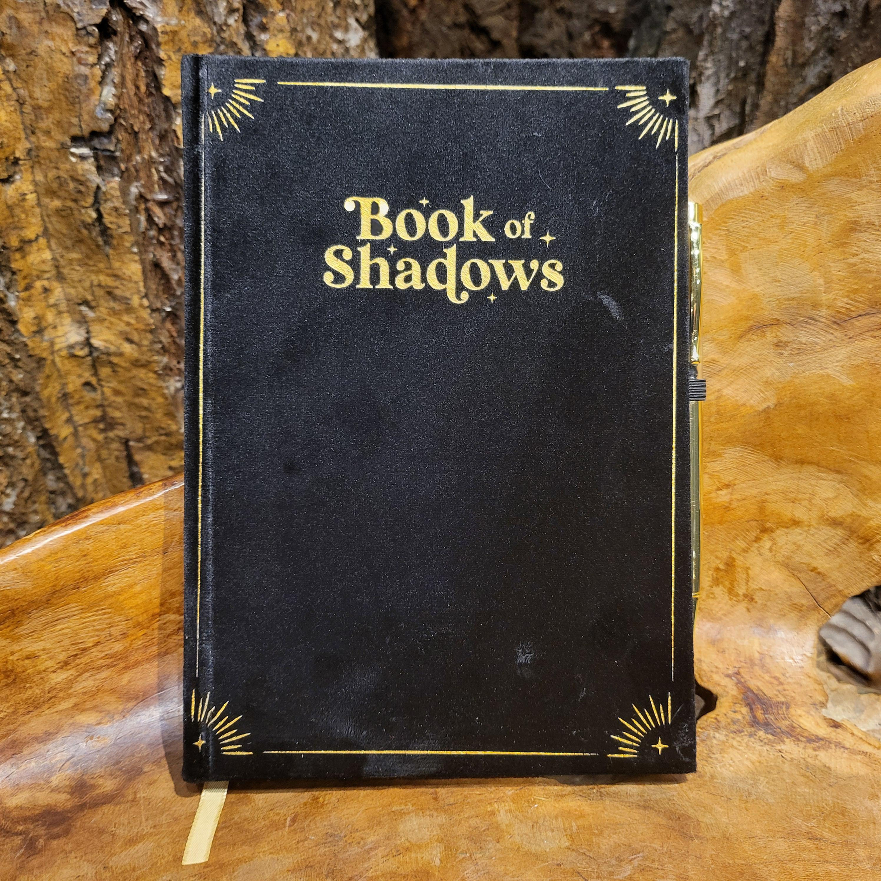 Book of Shadows dagboek met kristallen pen