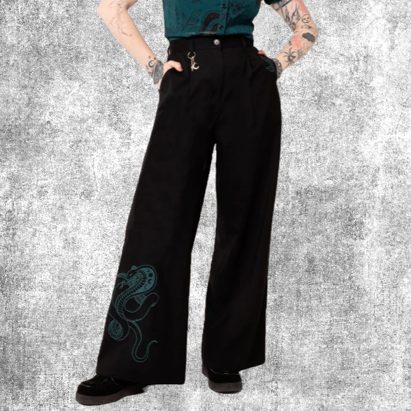 popsoda pants trousers venom serpent cobra broek tailor pak