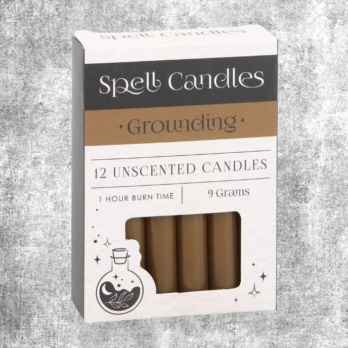 Thumbnail: spell candles grounding magic burn wish beschermende spreuk kaars kaarsen wicca ritual pagan fantasy fantasyshop chimera