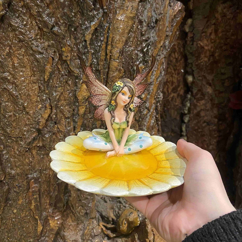 Thumbnail: seline's retreat fairy elf daisy flowers jewelry tray forest magic fantasyshop chimera