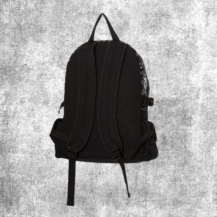 Thumbnail: sugar skull backpack rugzak black gothic horror fantasy-shop-winkel