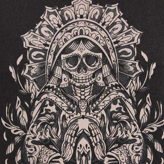 Thumbnail: Santa muerte  T-shirt ^
