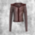Blood Net Hoodie Fishnet Metallic Red Thumb holes Zip-up alternative punk emo gothic
