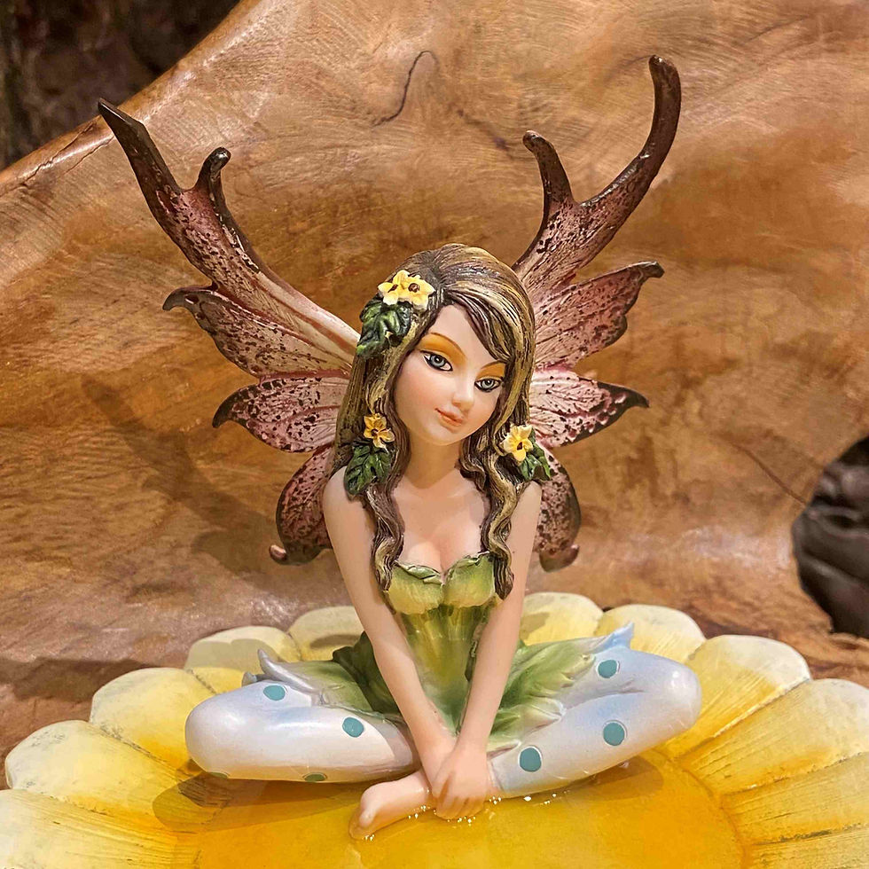 Thumbnail: seline's retreat fairy elf daisy flowers jewelry tray forest magic fantasyshop chimera
