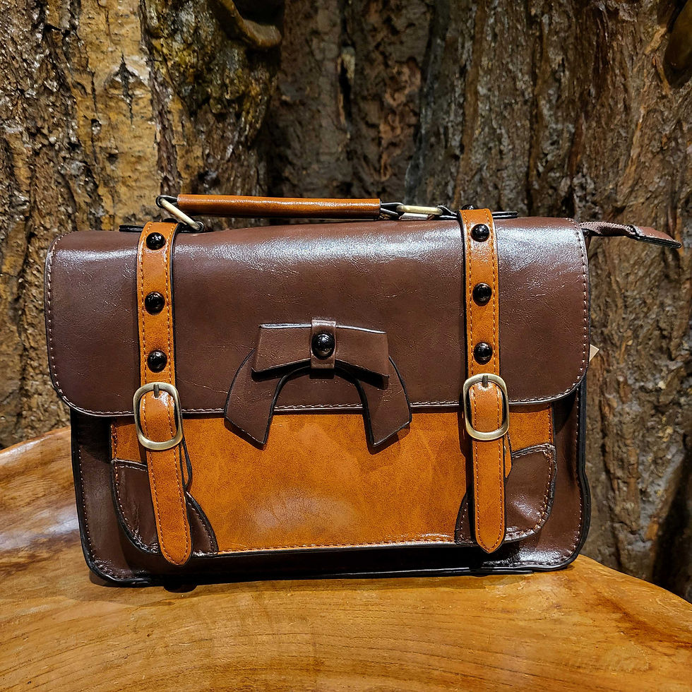 retro_strik_coffee_bruin_school_bag_school_tas schoudertas hand shoulder lady alternative fantasy shop amsterdam chimera