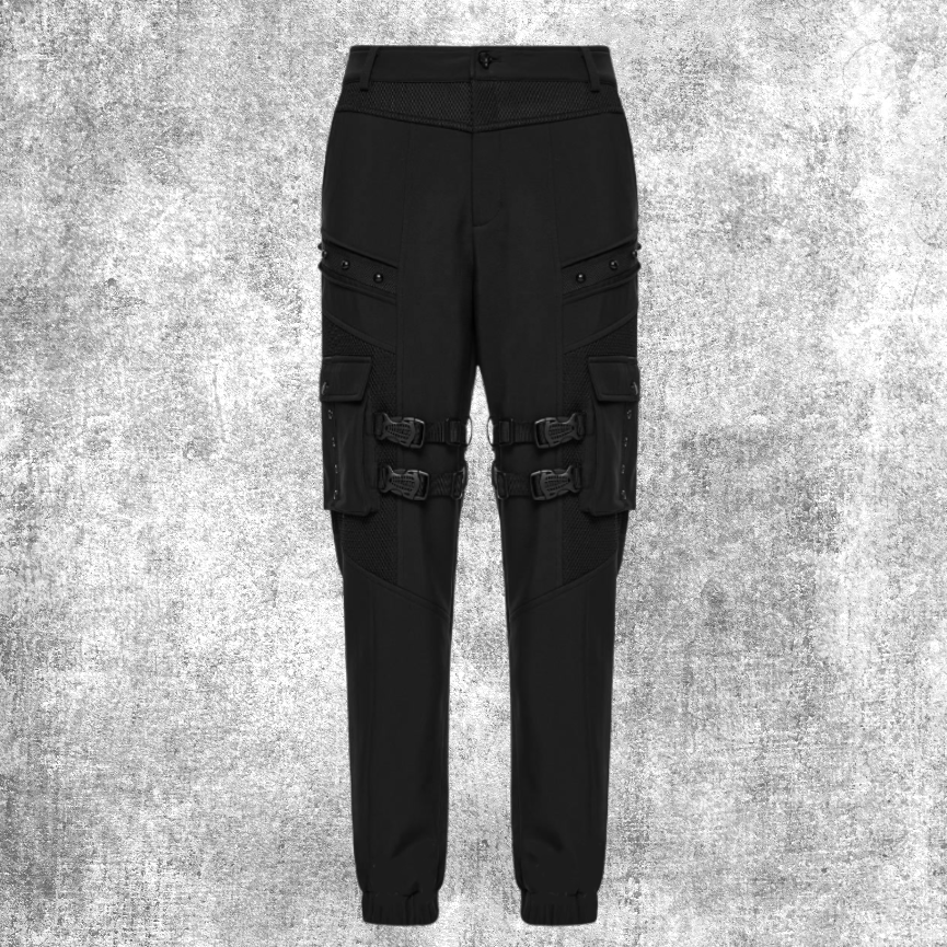 Noah trousers black pants punk emo alternative fashion fantasy shop chimera zwart