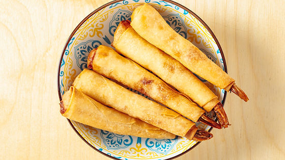 Crispy Fry Shrimp Roll