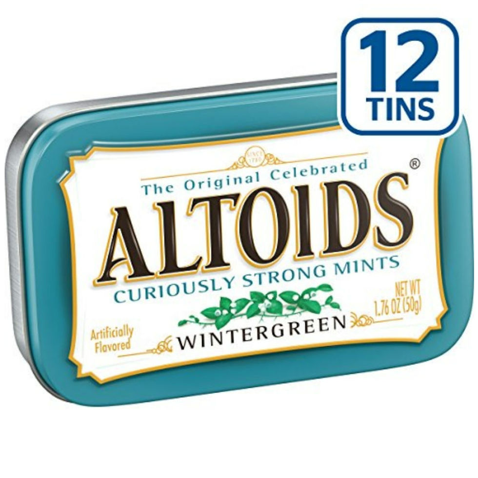 Thumbnail: ALTOIDS Wintergreen Mints Singles Size 1.76 ounce 12-Count