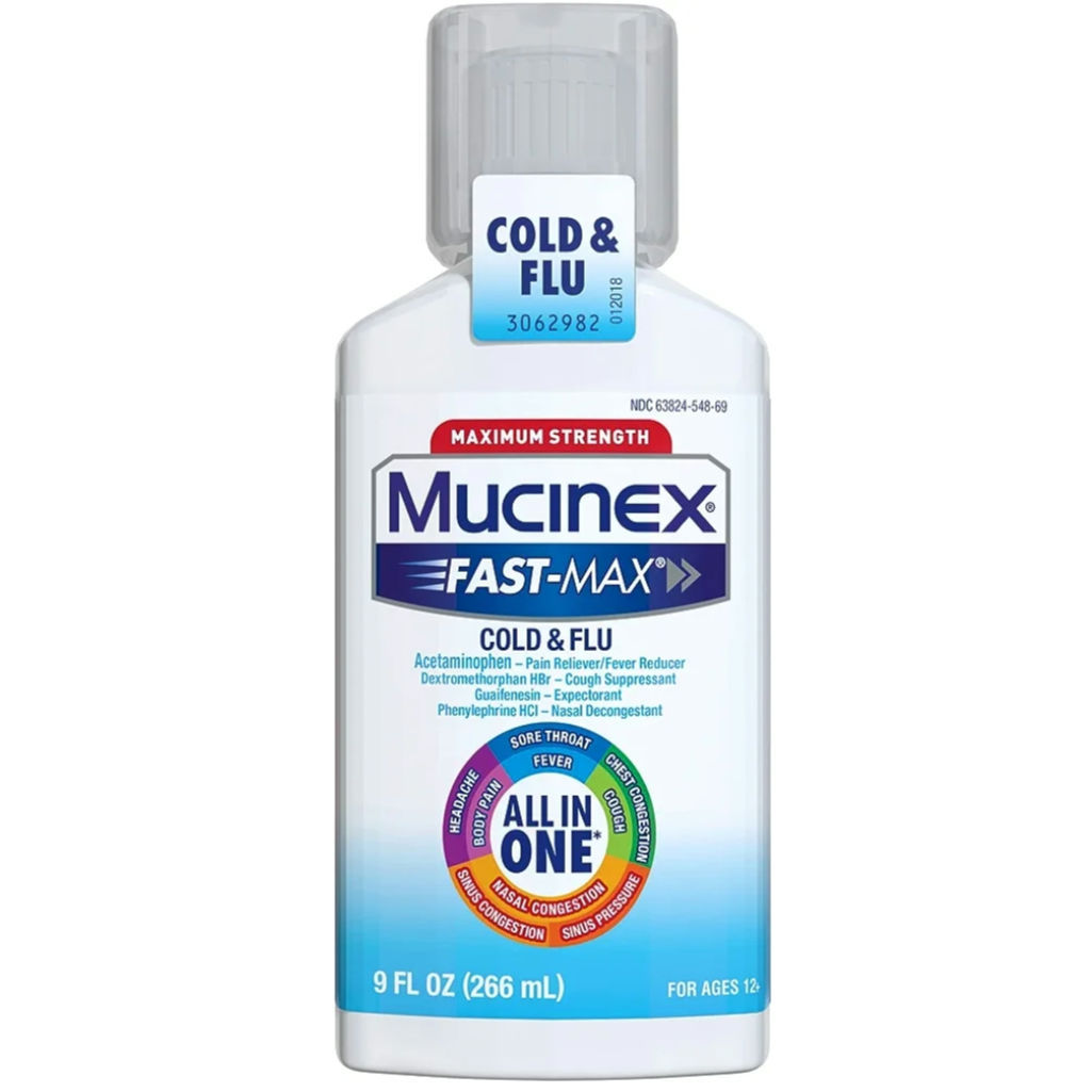 Mucinex Fast-Max Maximum Strength All-In-One, 9 oz