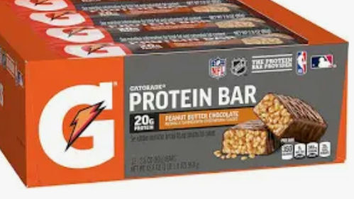 Thumbnail: Gatorade Peanut Butter Protein Bars 2.8oz 12ct