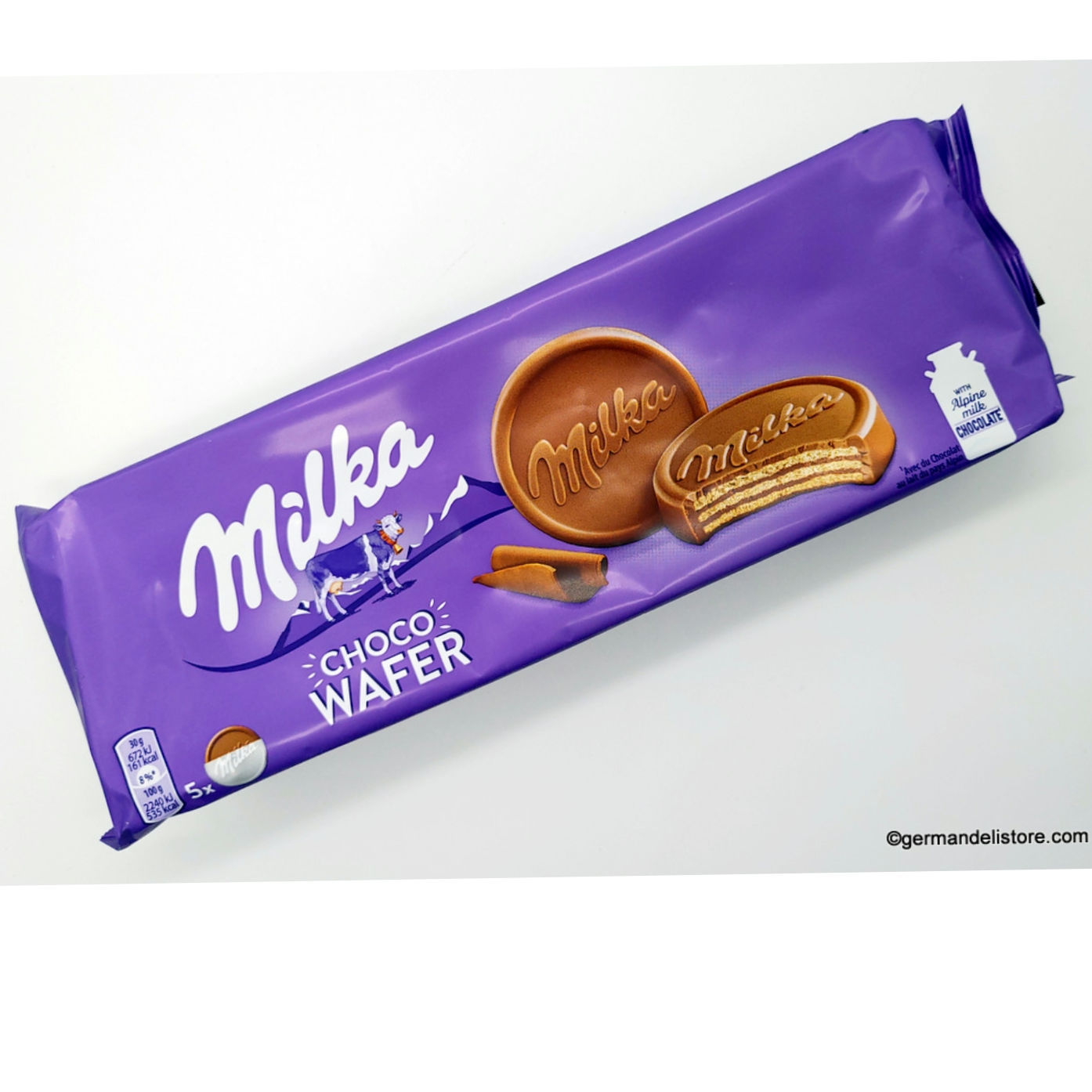 Milka Choco Waffers 180g  x 18 ct
