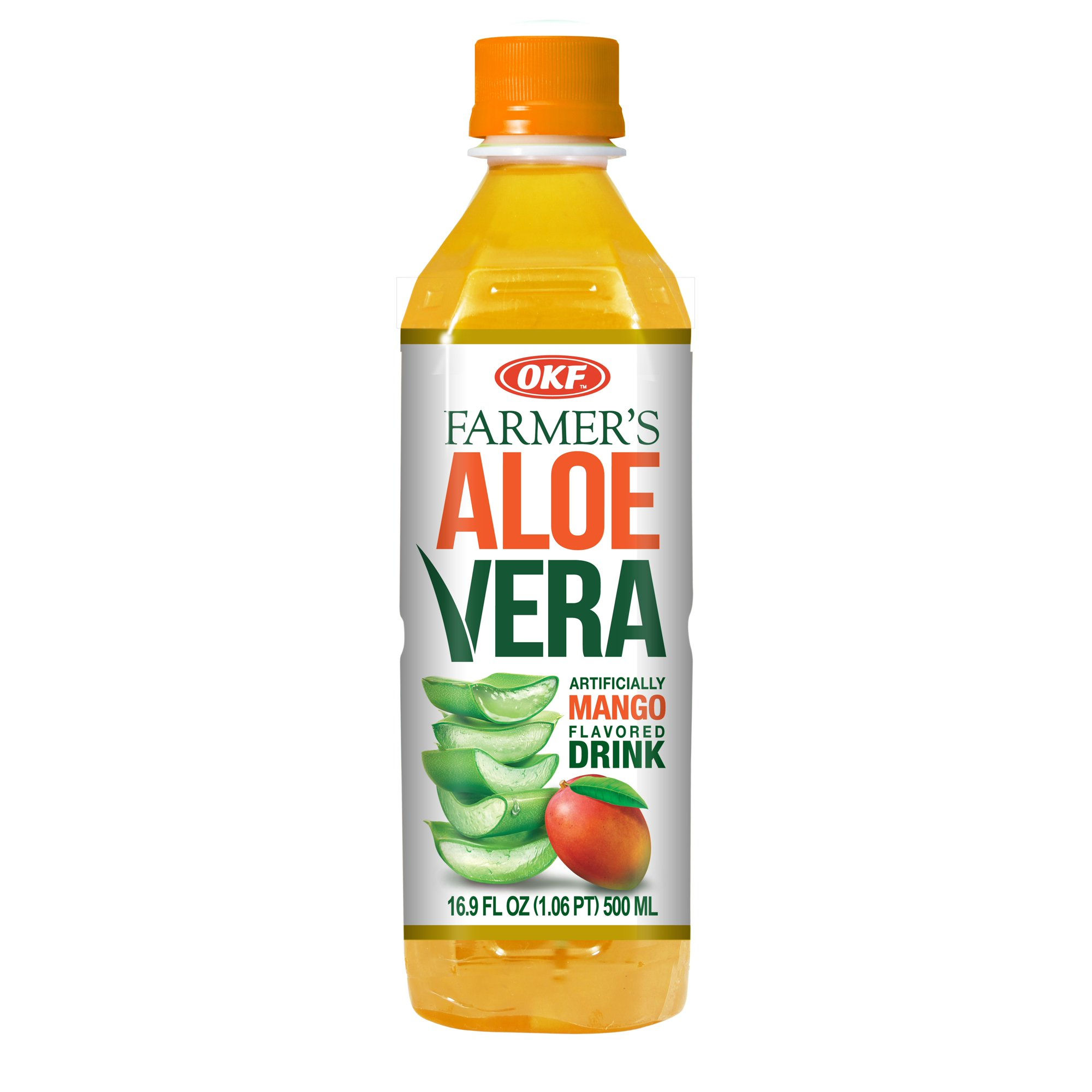 Okf Aloe Mango Drink 16.9 oz 20ct.