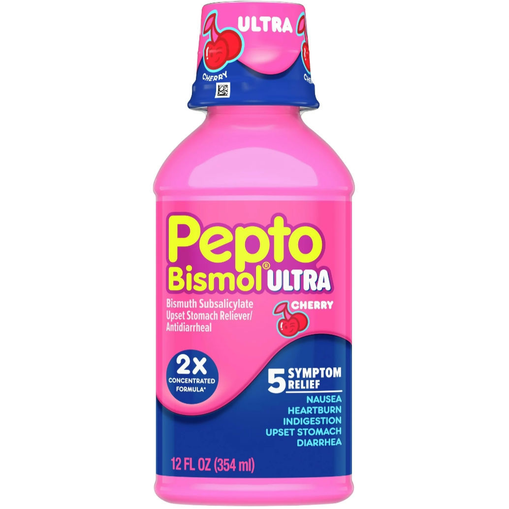 Pepto Bismol Cherry Ultra Liquid,  12 fl.oz