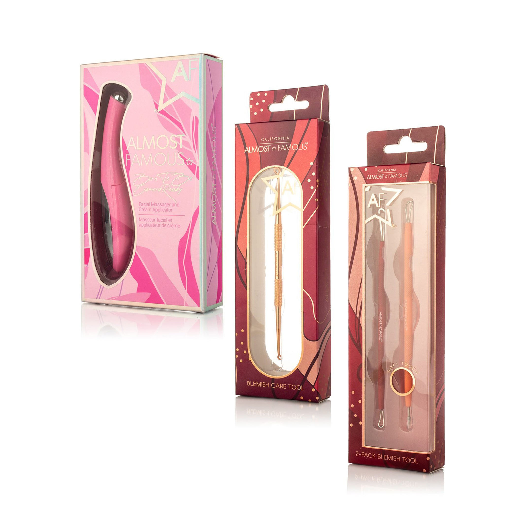 "Blemish It Out" 3-piece Kit - Red/Pink