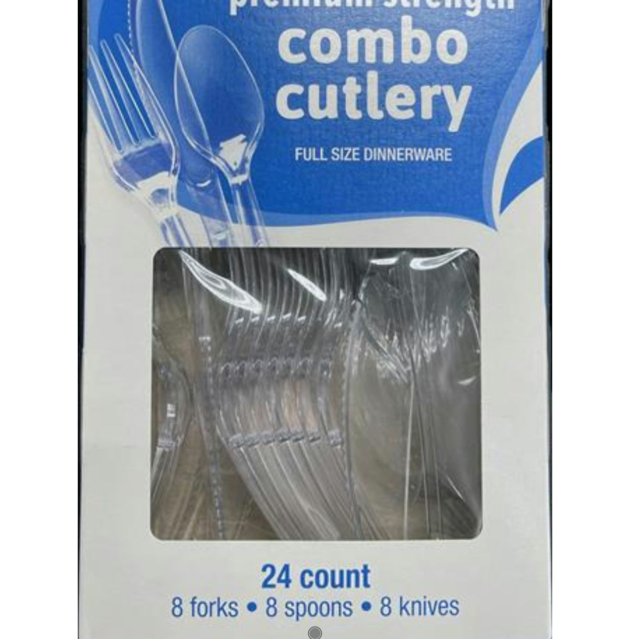 Krasdale Combo Cutlery Premium Strength - 24 Count