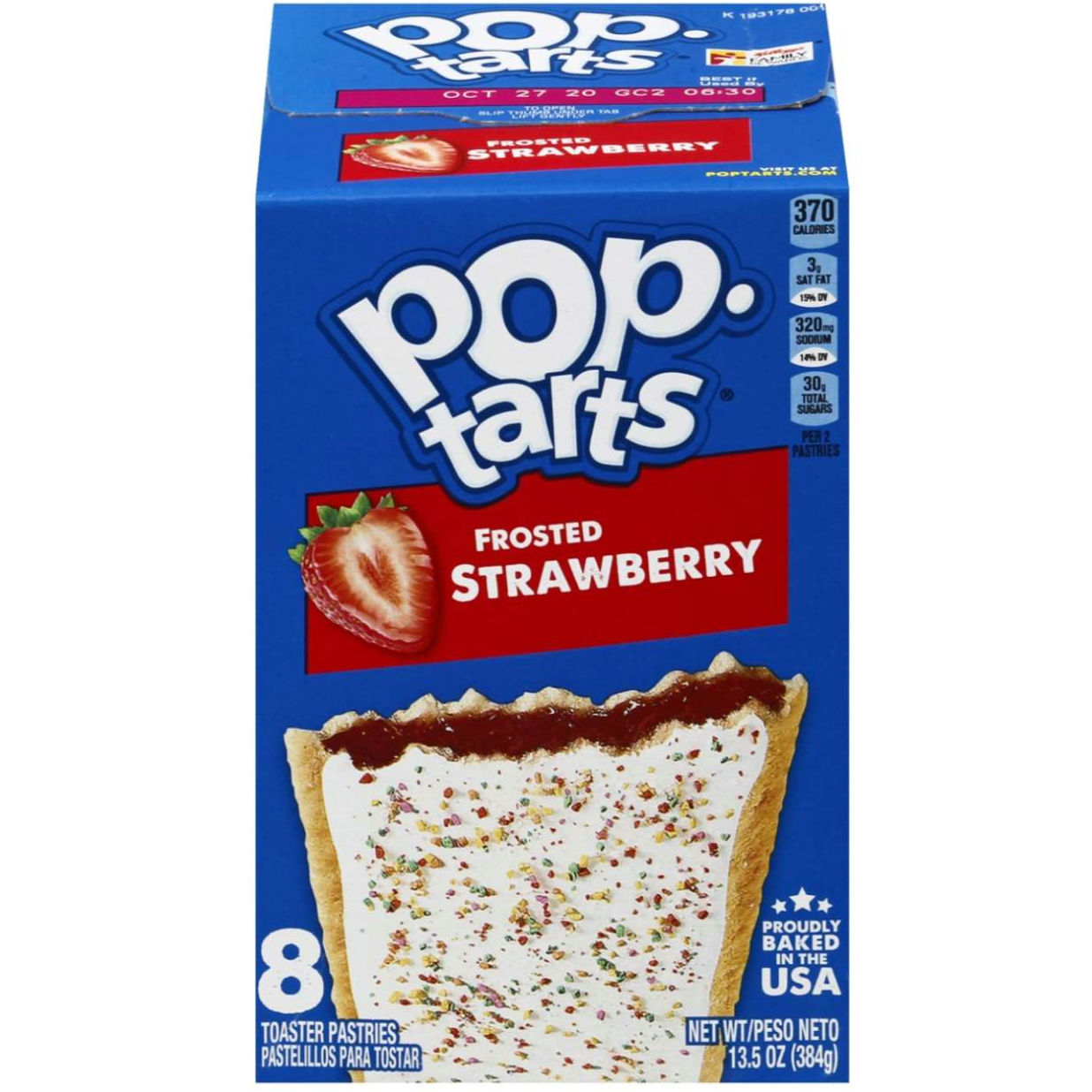 Pop tarts Frosted Strawberry 8ct 13.5oz #22270