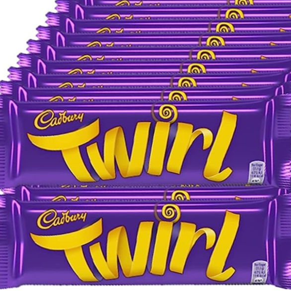 Thumbnail: Twirl Cadbury Twin Chocolate Fingers 43g  48 Bars