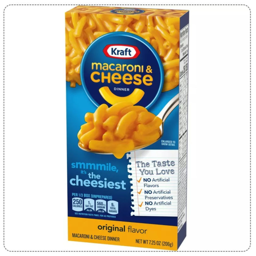 Thumbnail: Kraft Original Macaroni & Cheese Dinner (7.25 oz Box)