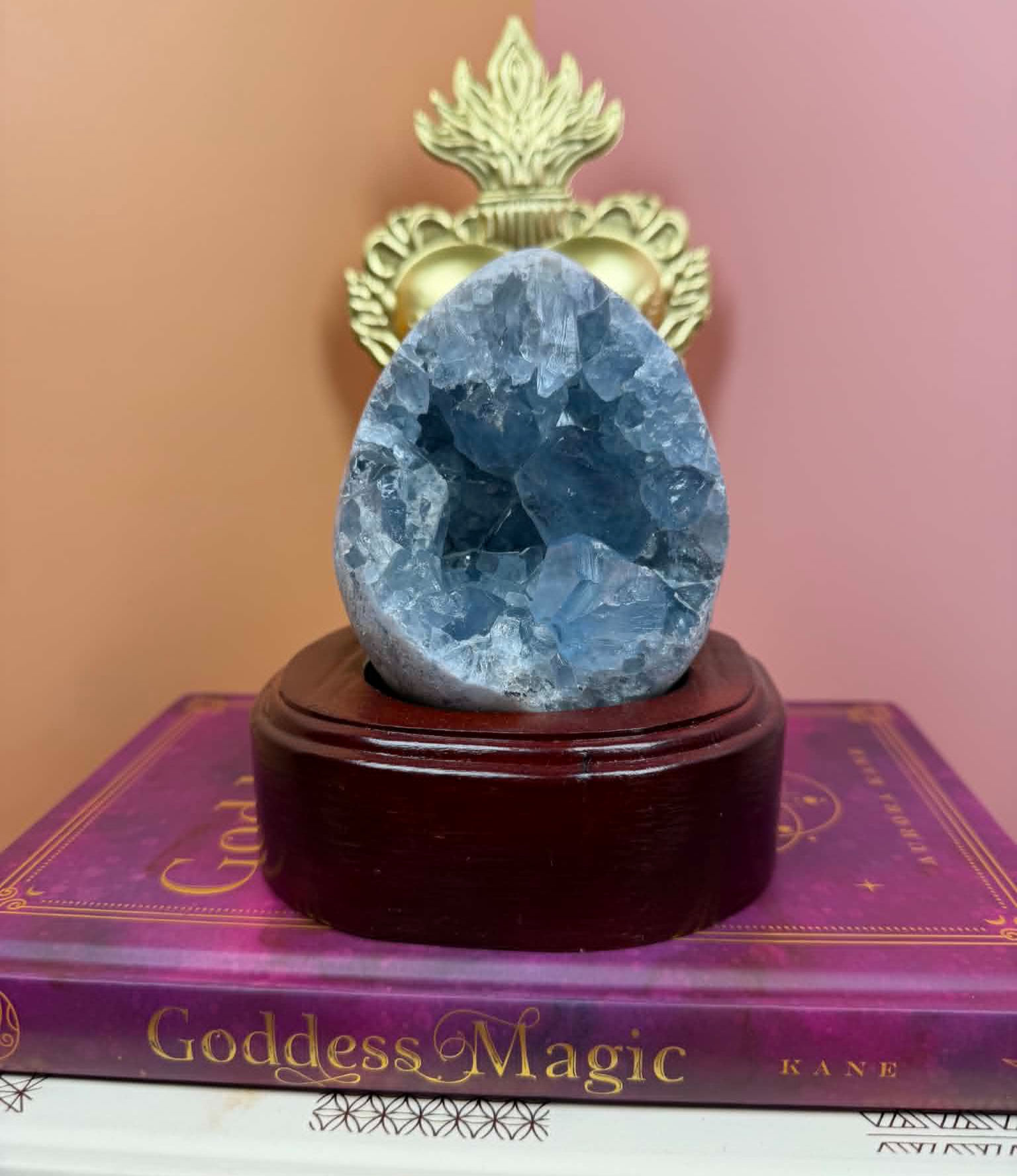 Raw Celestite Egg