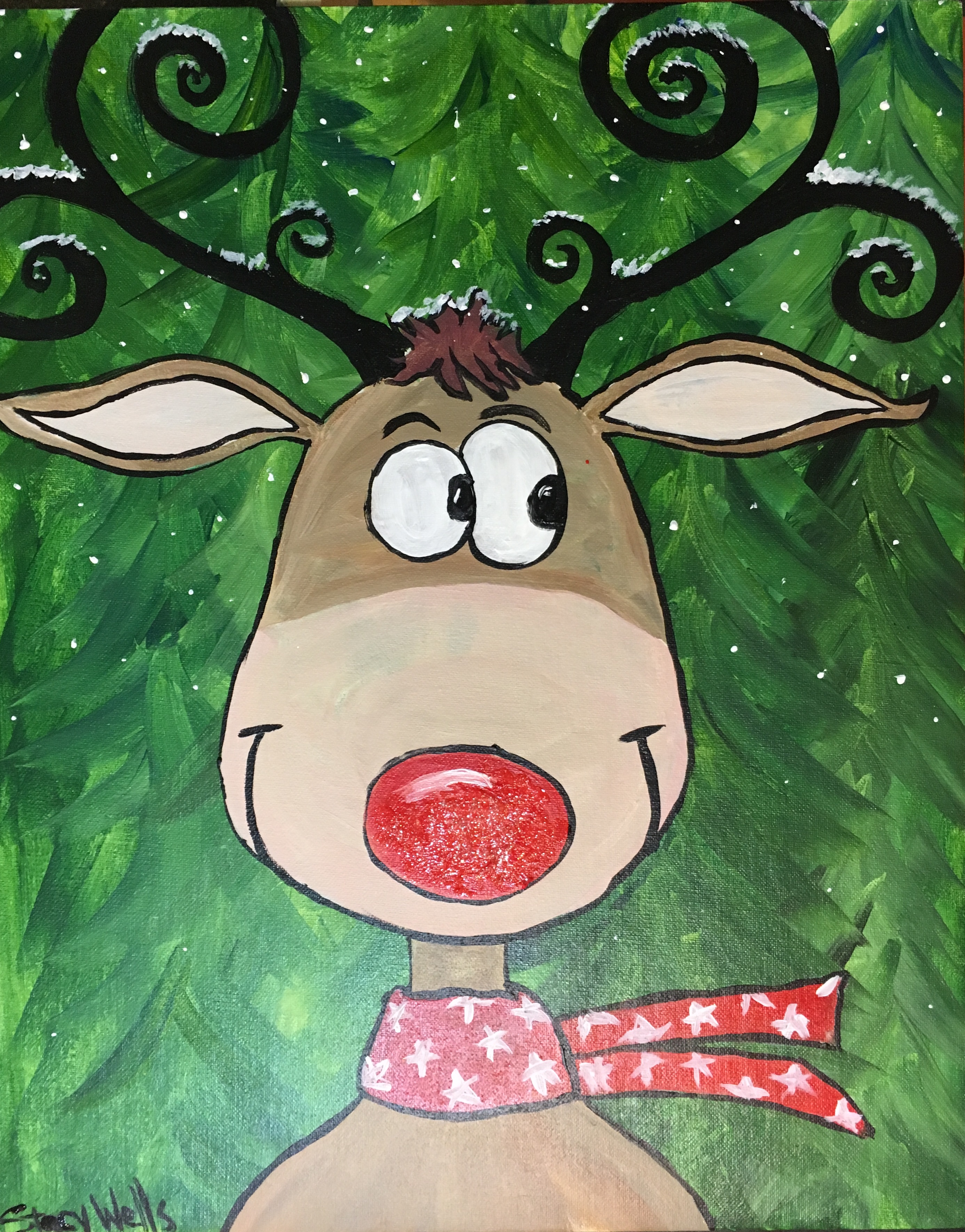 Red nose raindeer
