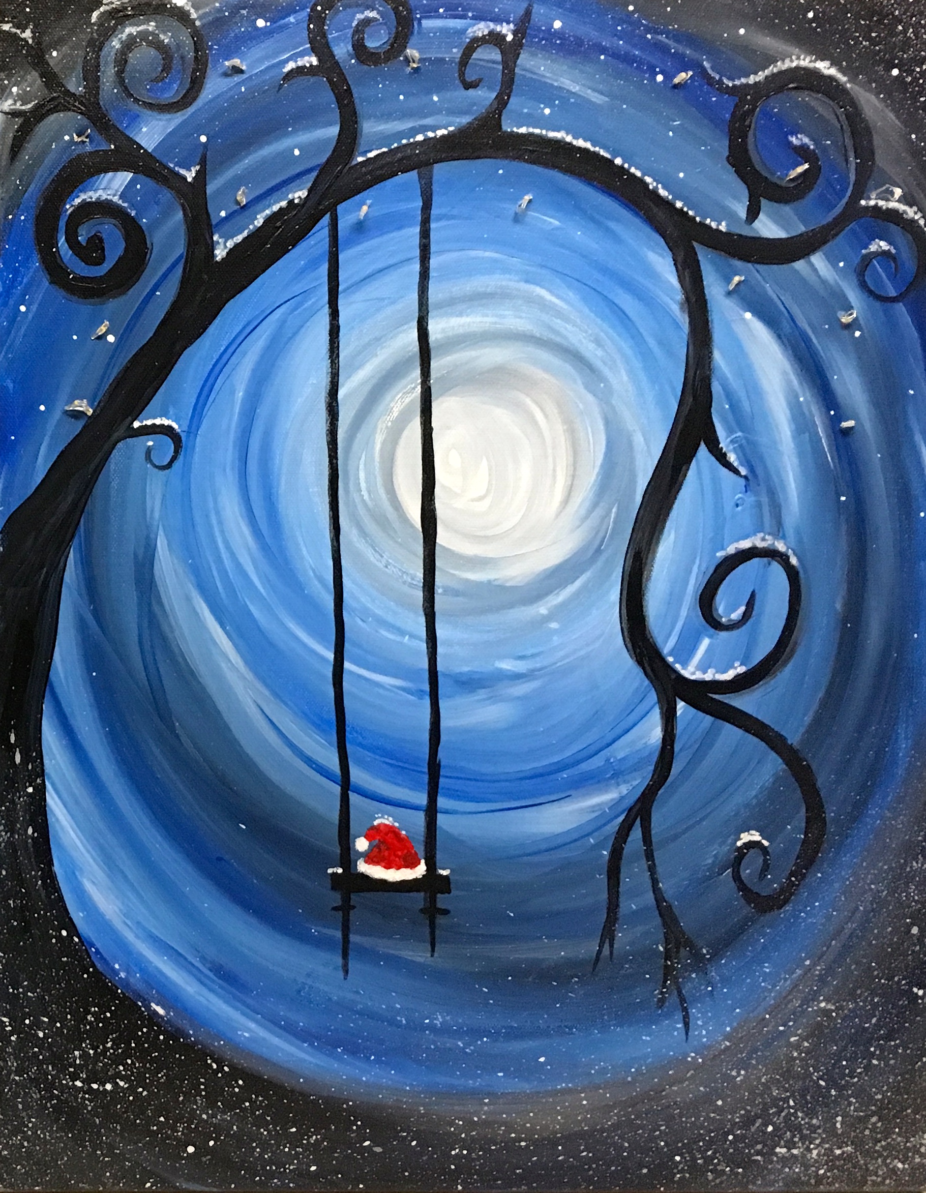 santa swing