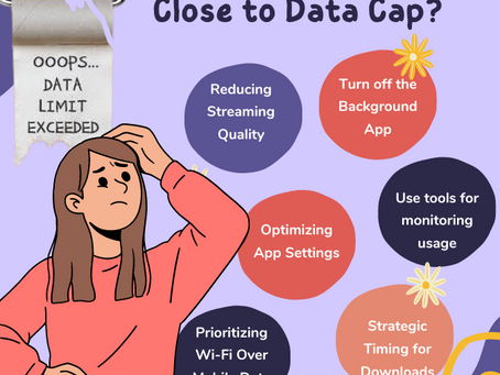 What to Do When You're Close to Data Cap?