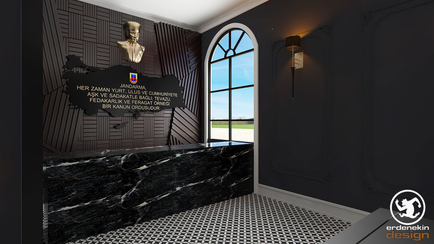 Ankara cafe restoran iç mekan tasarımı modern konsept