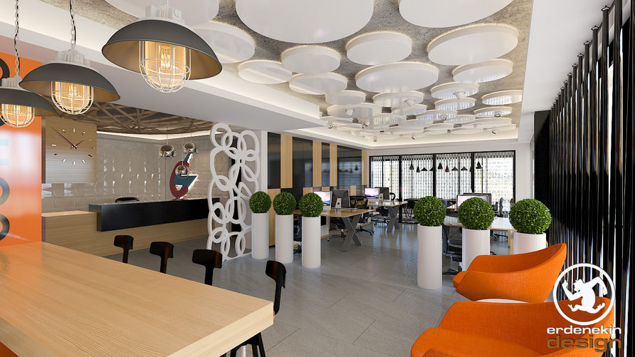 Düzce kurumsal ofis iç mimarlık projesi