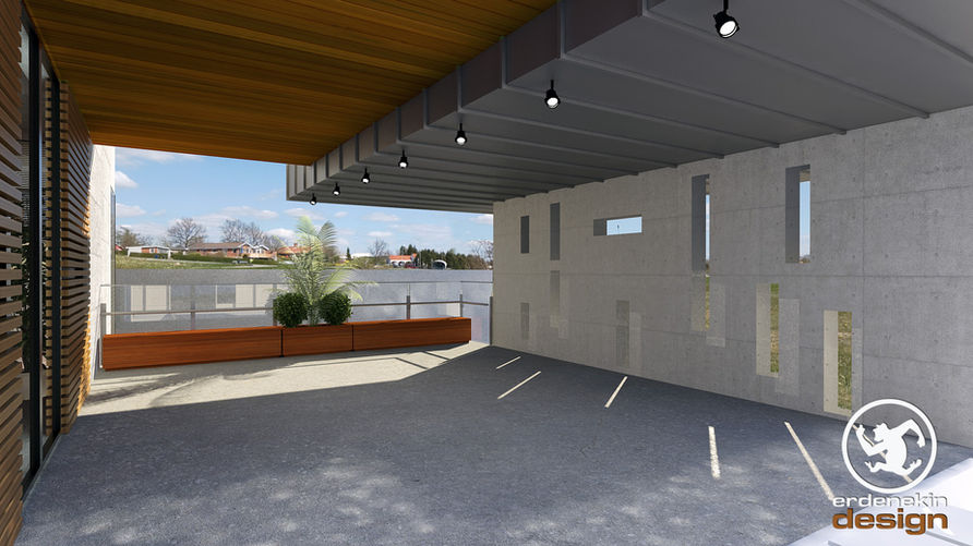 Ankara / Türkiye kurumsal ofis giriş iç mimarlık projesi