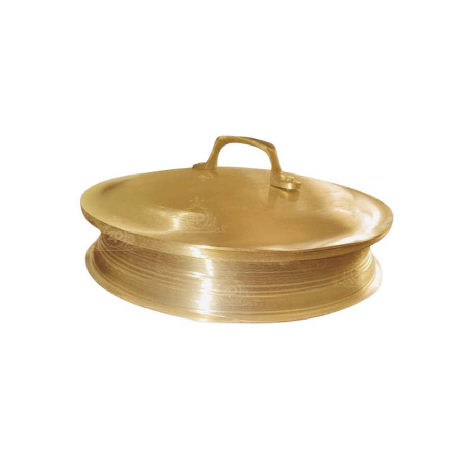 Bronze Uruli with Lid 11 Inch – Premium Uruli Kerala Cooking Vessel
