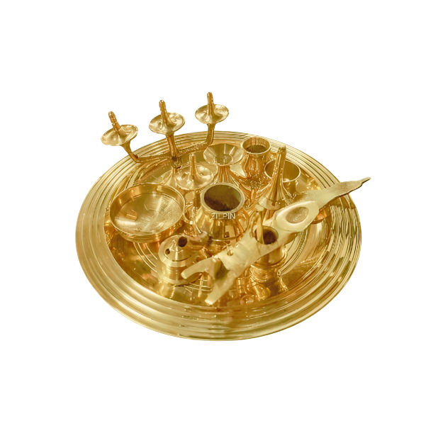 Ashta mangalya thali set