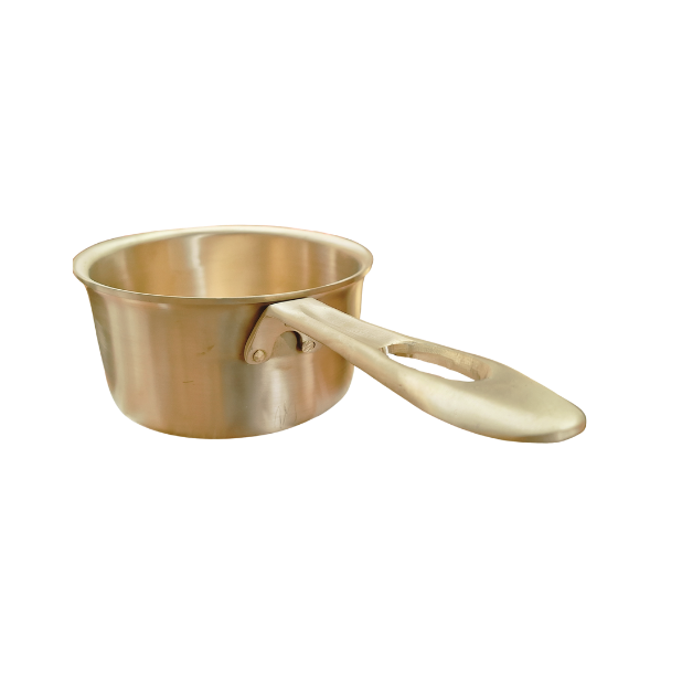kansa bronze milk saucepan