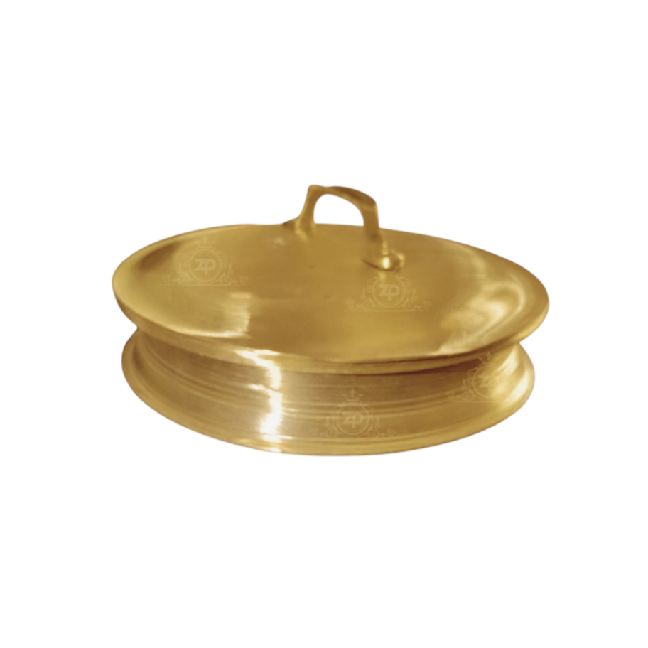 Bronze Uruli with Lid 11 Inch – Premium Uruli Kerala Cooking Vessel