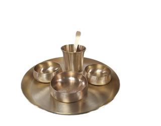Traditional Kansa Plate Set