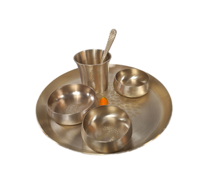 Ayurvedic Kansa Thali