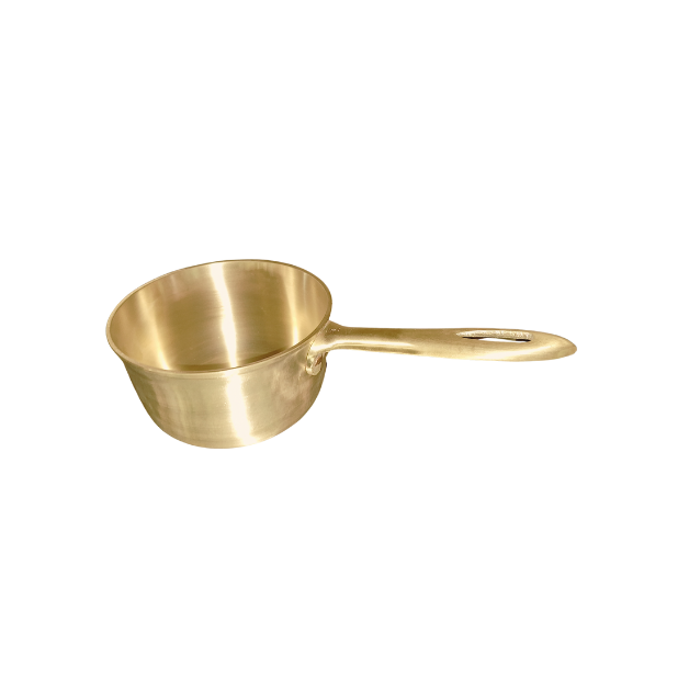 kansa bronze milk saucepan