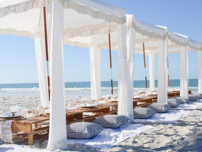 The Ultimate Guide to Beach Set-Ups and Cabanas on Anna Maria Island