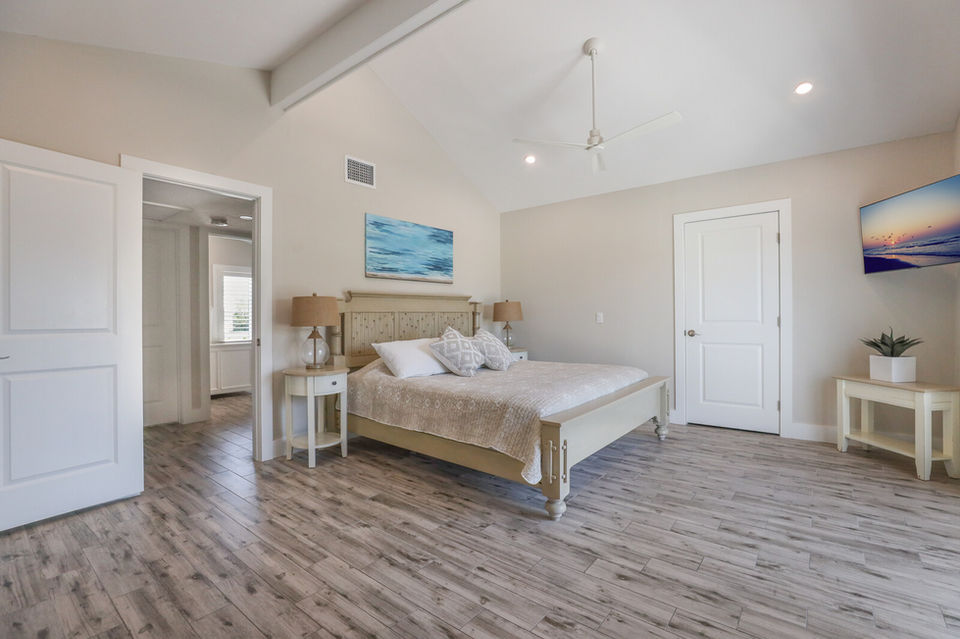 Welcoming master bedroom