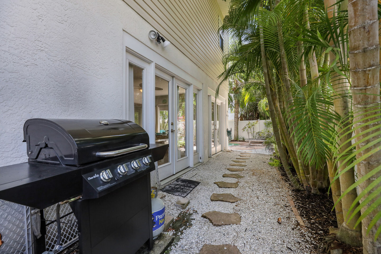 Grilling area