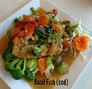 Basil Fish With Cod
