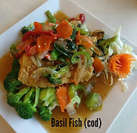 Basil Fish With Cod