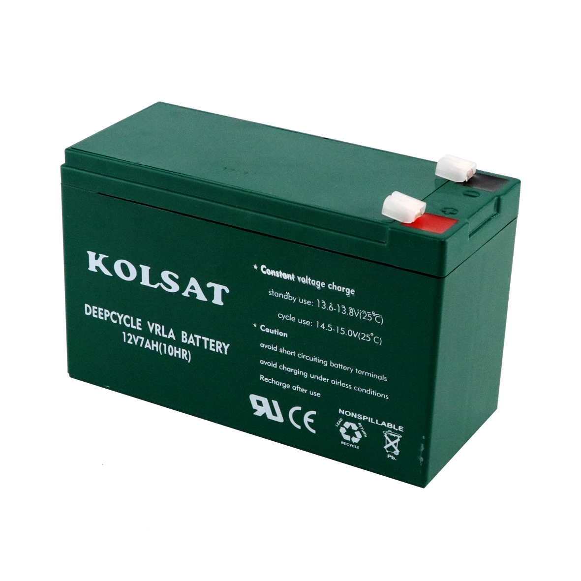 แบตเตอรี่ Kolsat GEL 12V / 7Ah