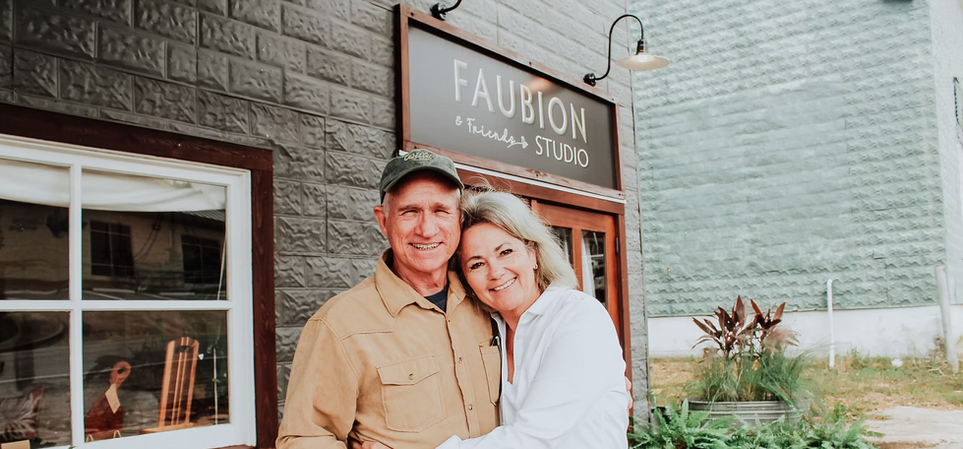 Melinda and Mike Faubion