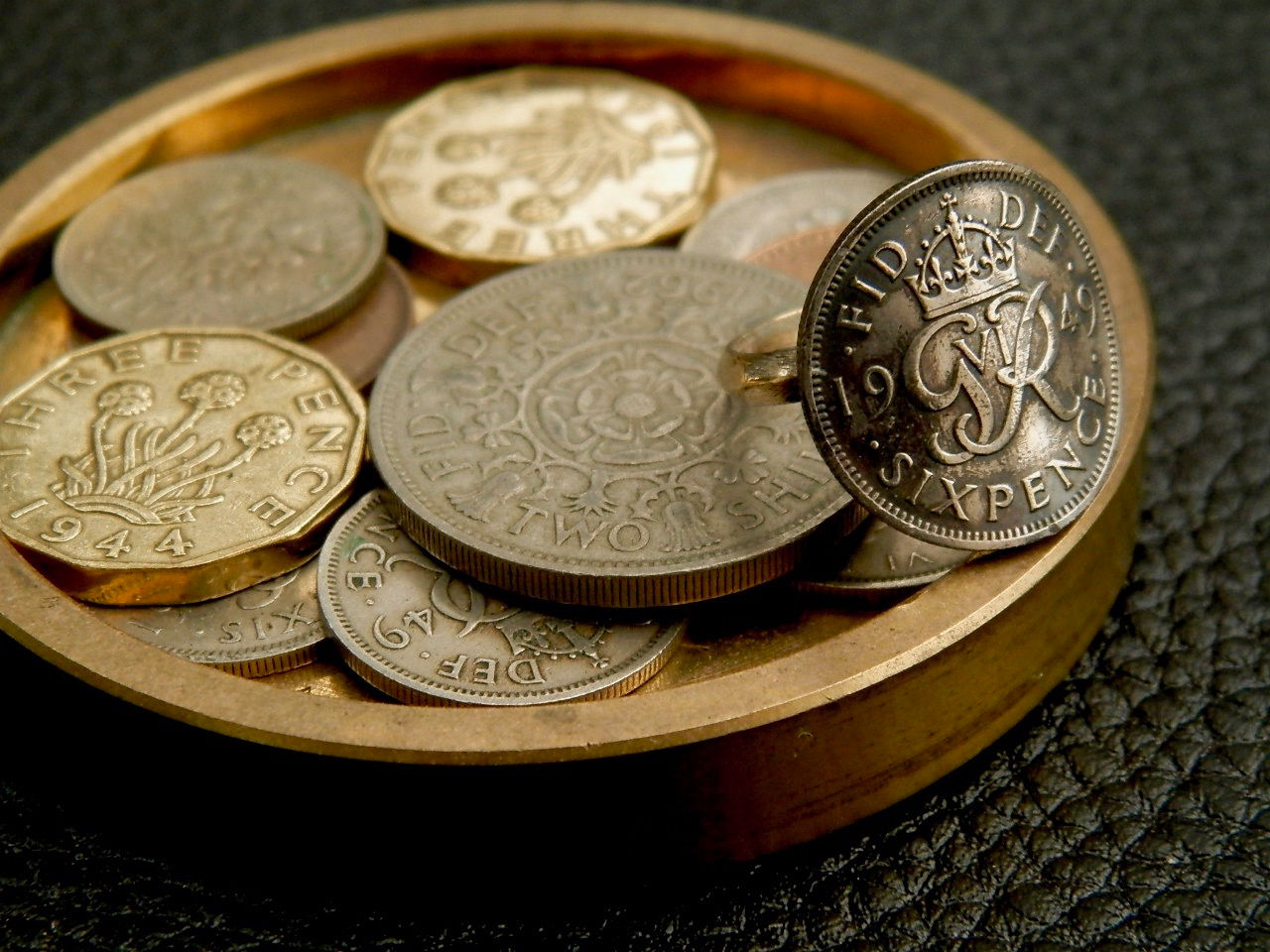 ＃R12　UK Coin Ring