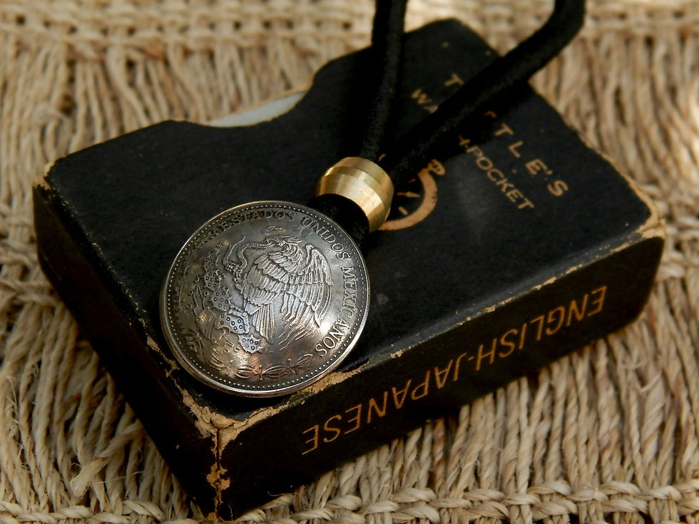 サムネイル： ＃H197  Mexico Coin Hair Elastic