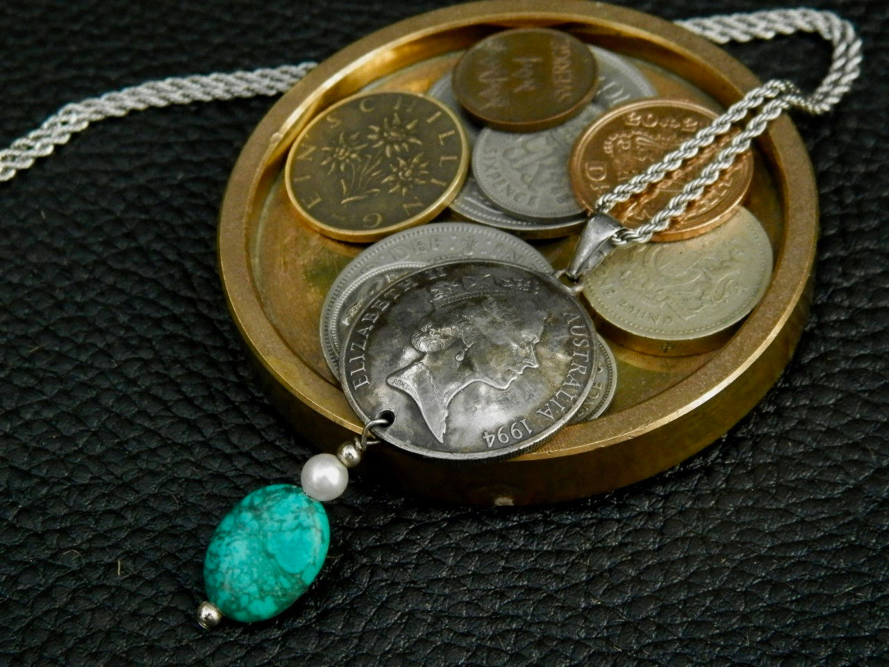 ＃PT16　Australia Coin Pendant