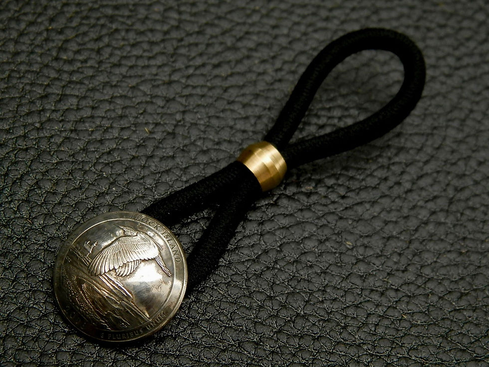 サムネイル： ＃H167　USA Coin Hair Elastic