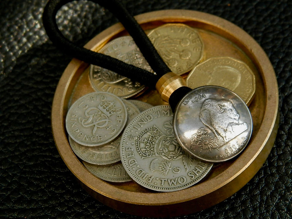 サムネイル： ＃H193　USA Coin Hair Elastic