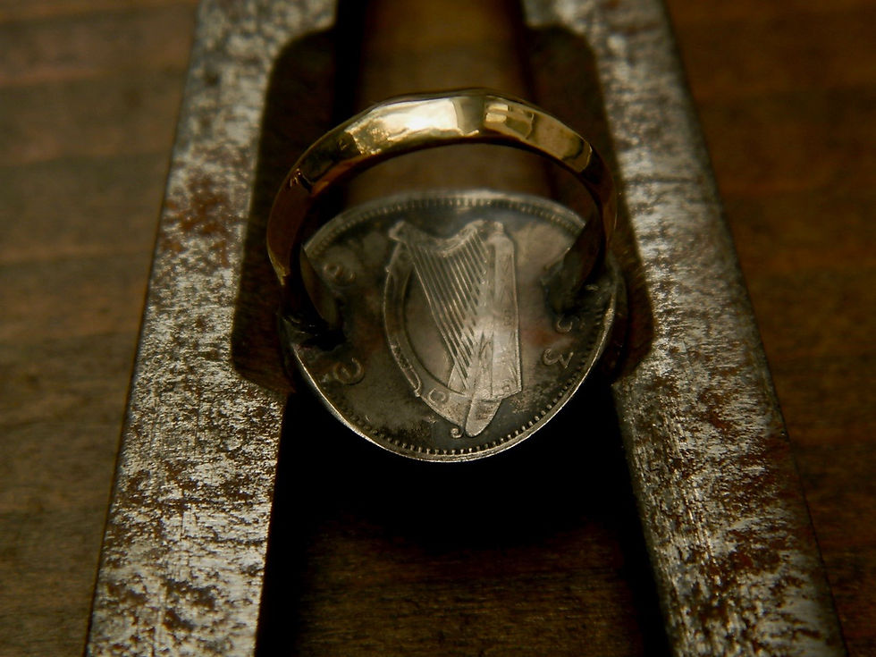 サムネイル： ＃R15　Ireland Coin Ring